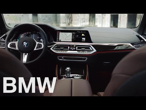 The all-new BMW X5 (G05, 2018). Interior design.