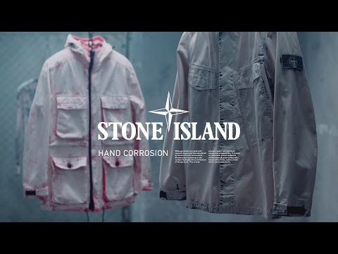 6615 Stone Island _ Spring Summer &#039;017 HAND CORROSION
